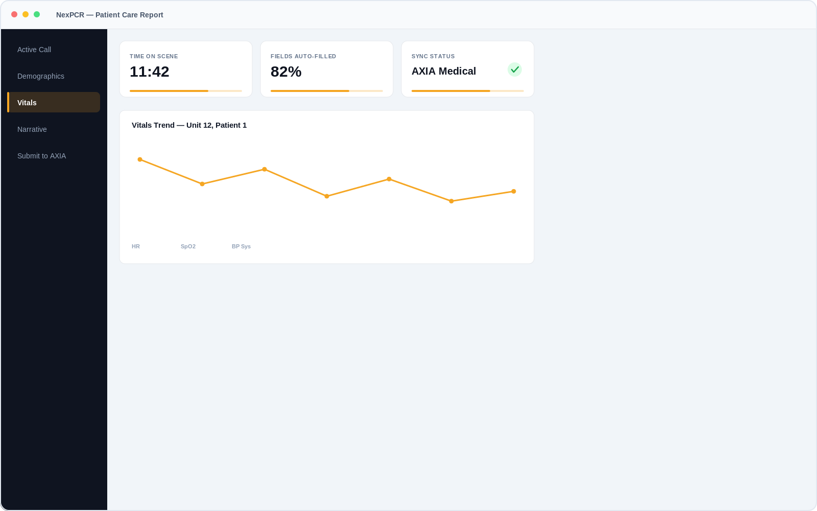 NexPCR patient care report app